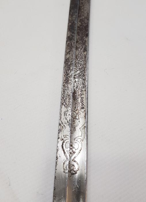 KIRKOR M. NARLIAN CONSTANTINOPLE YAZILI OSMANLI SUBAY KILICI