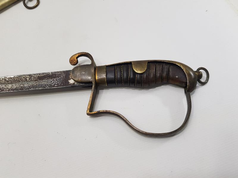 KIRKOR M. NARLIAN CONSTANTINOPLE YAZILI OSMANLI SUBAY KILICI