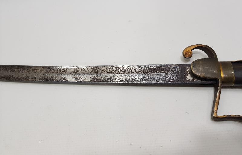 KIRKOR M. NARLIAN CONSTANTINOPLE YAZILI OSMANLI SUBAY KILICI