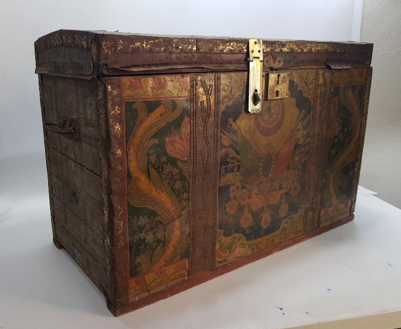 OSMANLI DEVLET ARMALI GELİN SANDIĞI