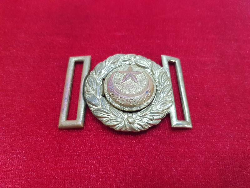 OSMANLI DÖNEMİ ASAKİRİ ŞAHANE YAZILI NADİR KEMER TOKASI 