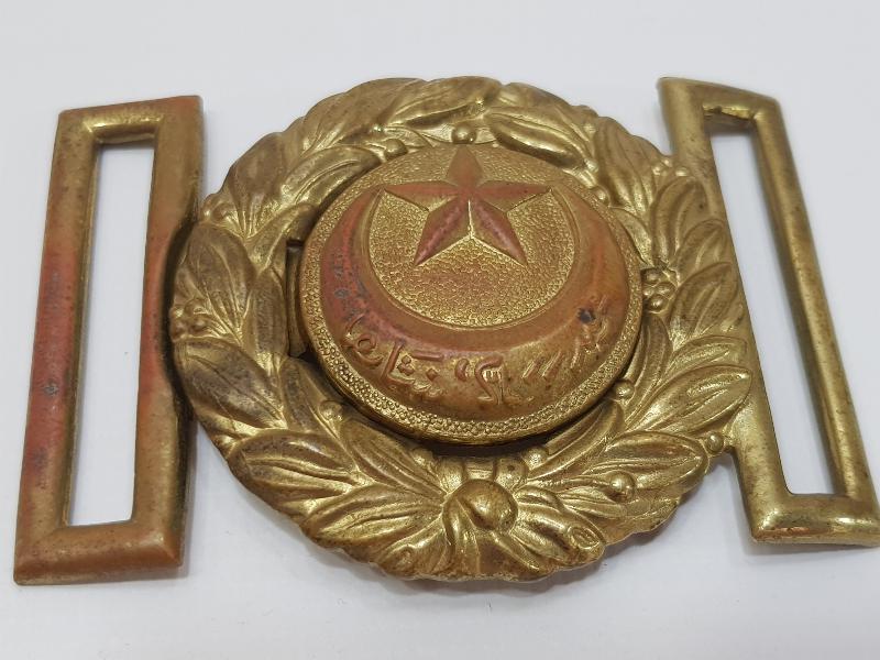 OSMANLI DÖNEMİ ASAKİRİ ŞAHANE YAZILI NADİR KEMER TOKASI 