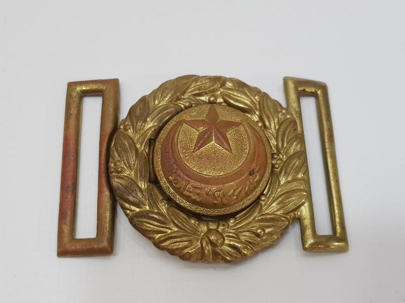 OSMANLI DÖNEMİ ASAKİRİ ŞAHANE YAZILI NADİR KEMER TOKASI 