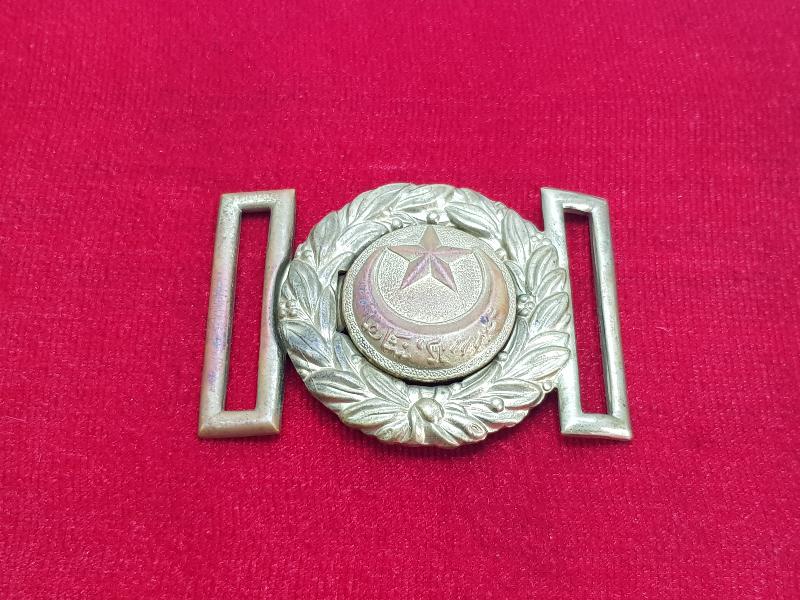 OSMANLI DÖNEMİ ASAKİRİ ŞAHANE YAZILI NADİR KEMER TOKASI 