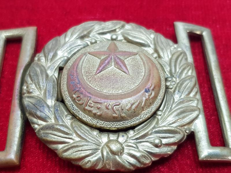 OSMANLI DÖNEMİ ASAKİRİ ŞAHANE YAZILI NADİR KEMER TOKASI 