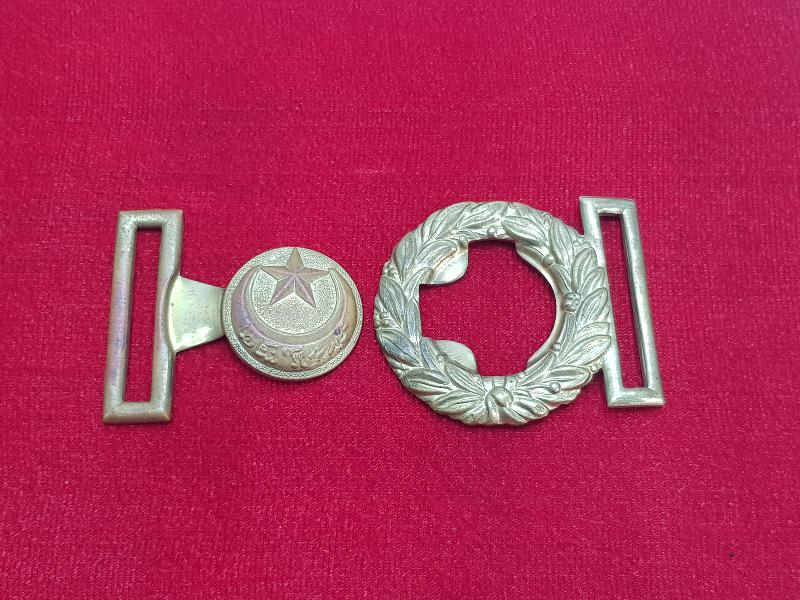 OSMANLI DÖNEMİ ASAKİRİ ŞAHANE YAZILI NADİR KEMER TOKASI 