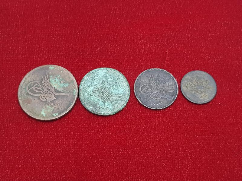OSMANLI DÖNEMİ BAKIR 40-20-10-5 KURUŞ LOTU