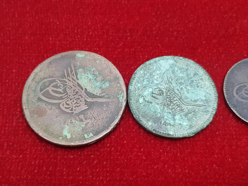 OSMANLI DÖNEMİ BAKIR 40-20-10-5 KURUŞ LOTU