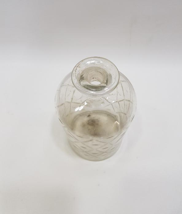 OSMANLI DÖNEMİ BEYKOZ İŞİ BİLLUR CAM ŞİŞE