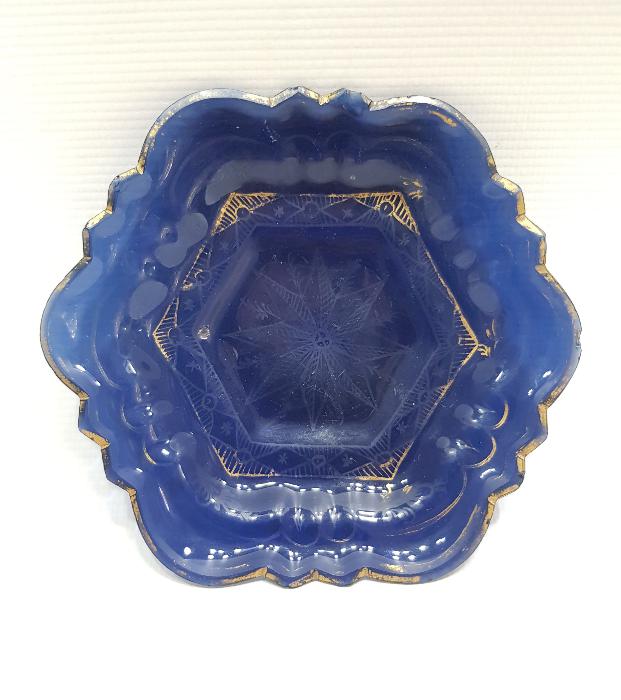 OSMANLI DÖNEMİ ÇOK NADİR KOBALT RENK BEYKOZ HURMALIK