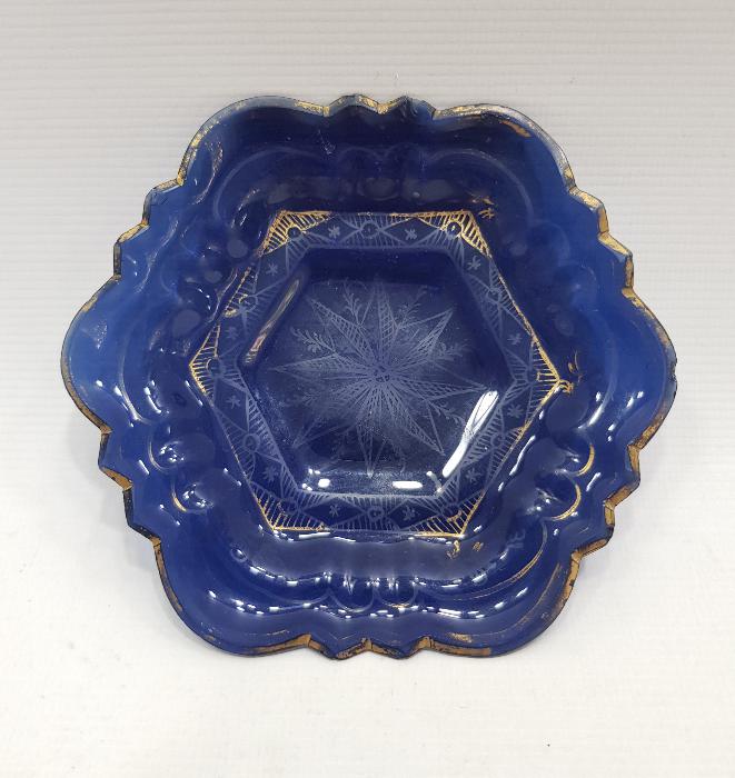 OSMANLI DÖNEMİ ÇOK NADİR KOBALT RENK BEYKOZ HURMALIK