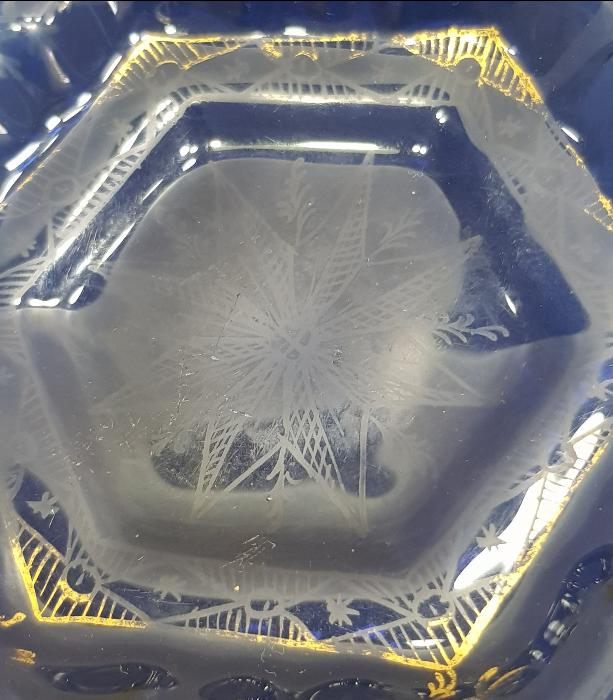 OSMANLI DÖNEMİ ÇOK NADİR KOBALT RENK BEYKOZ HURMALIK