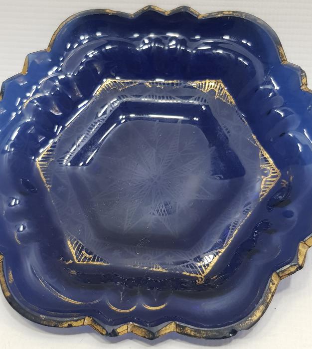 OSMANLI DÖNEMİ ÇOK NADİR KOBALT RENK BEYKOZ HURMALIK