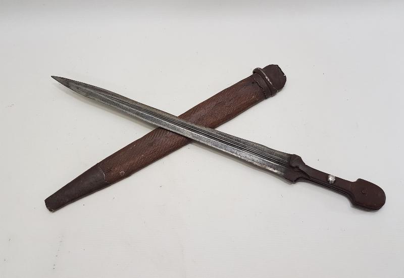 OSMANLI DÖNEMİ USTA DAMGALI DEV BOY ÇERKEZ KAMASI