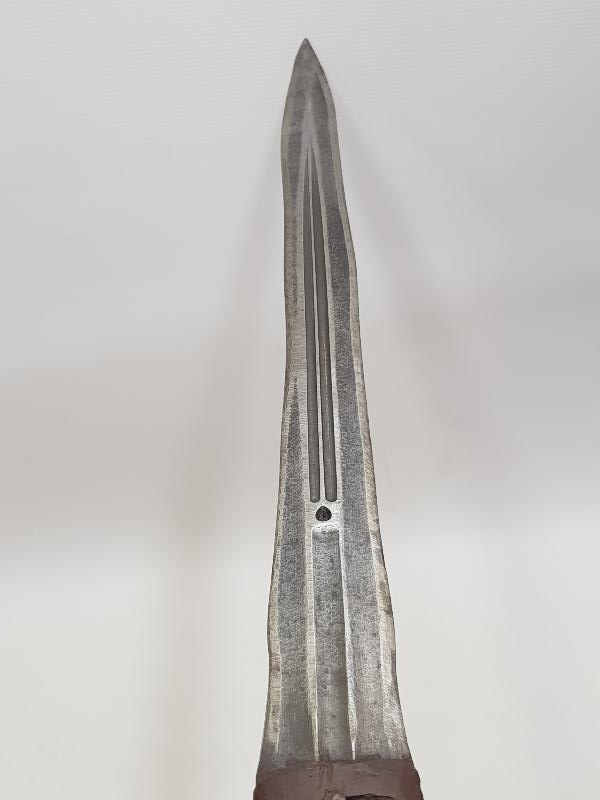 OSMANLI DÖNEMİ USTA DAMGALI DEV BOY ÇERKEZ KAMASI