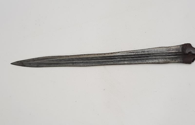 OSMANLI DÖNEMİ USTA DAMGALI DEV BOY ÇERKEZ KAMASI