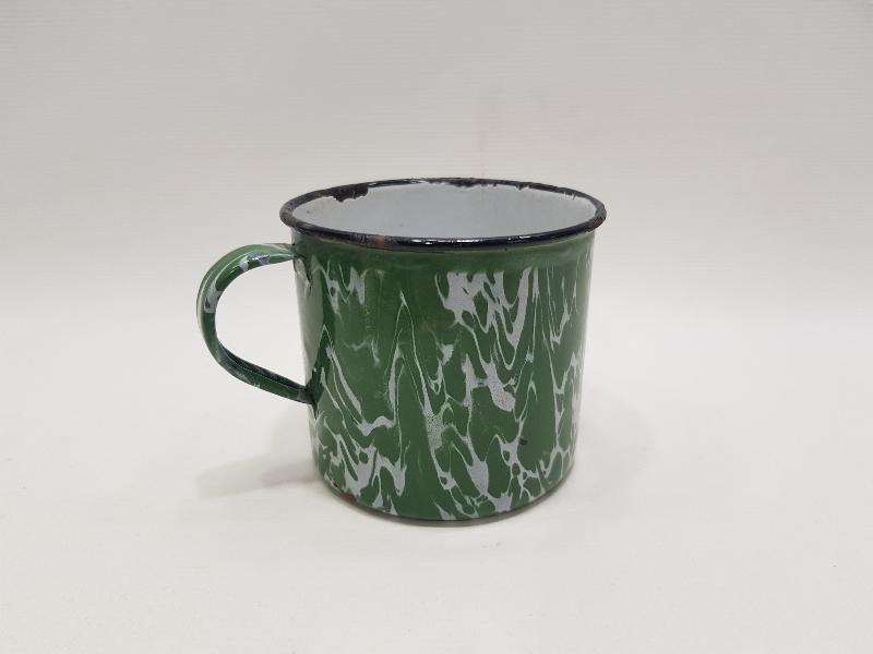 OSMANLI DÖNEMİ KA-LE MARKA EMAYE BARDAK