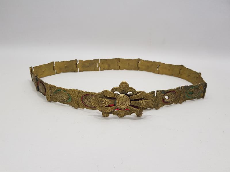 OSMANLI DÖNEMİ KASTAMONU İŞİ AY YILDIZLI GELİN KEMERİ