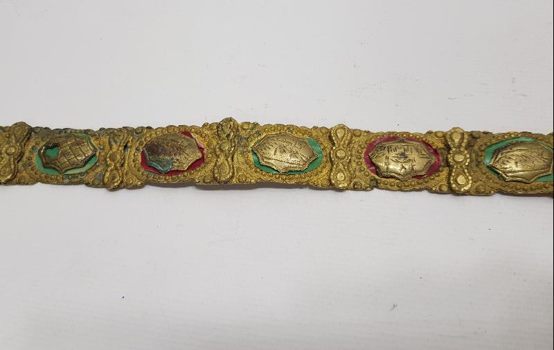 OSMANLI DÖNEMİ KASTAMONU İŞİ AY YILDIZLI GELİN KEMERİ