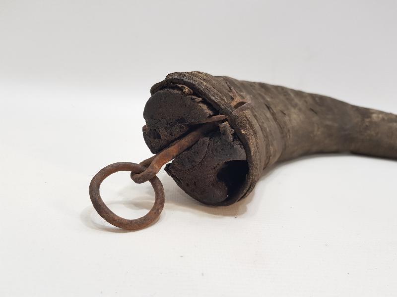 OSMANLI DÖNEMİ MANDA BOYNUZU YAĞDANLIK 