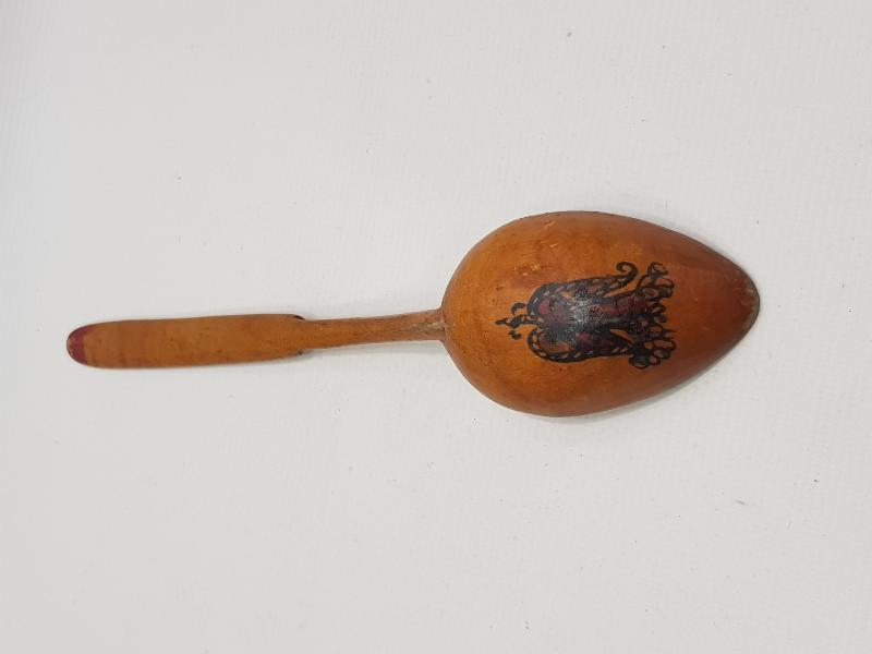 OSMANLI DÖNEMİ OSMANLICA YAZILI AHŞAP KAŞIK