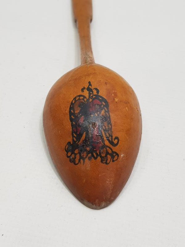 OSMANLI DÖNEMİ OSMANLICA YAZILI AHŞAP KAŞIK