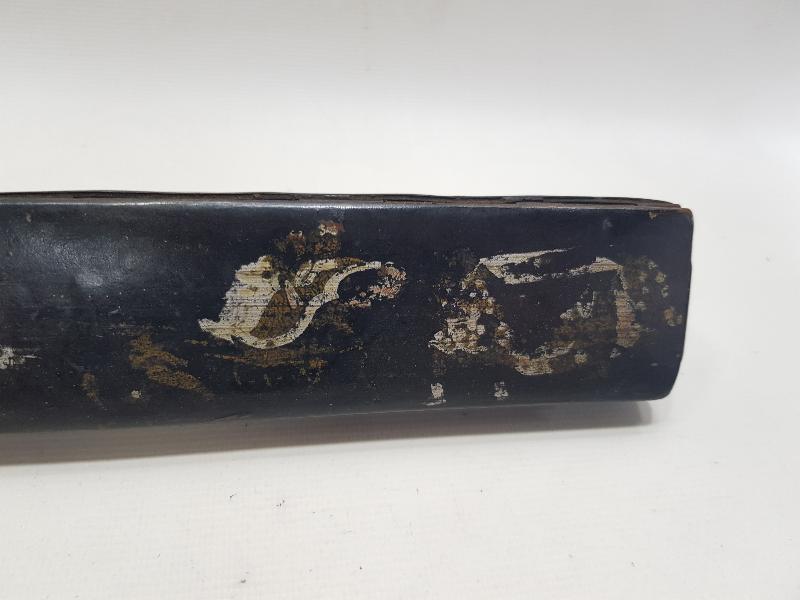 OSMANLI DÖNEMİ PAPIER MACHE KUTUSUNDA ANTİKA YAZI TAKIMI