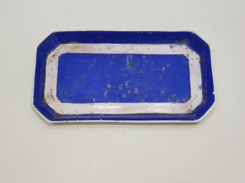 OSMANLI DÖNEMİ PORSELEN HOKKA TEPSİSİ