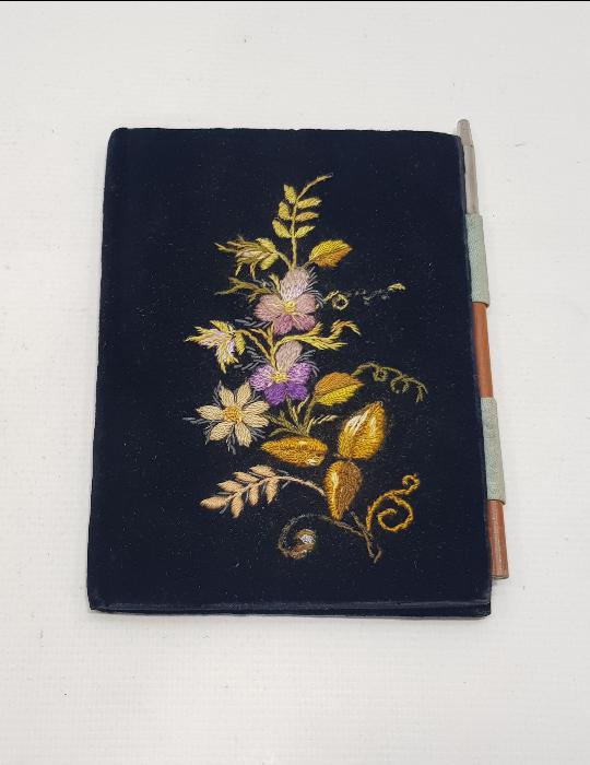 OSMANLI DÖNEMİ RUM İŞİ ÇOK NADİR İNİSİYALLİ NOT DEFTERİ KABI