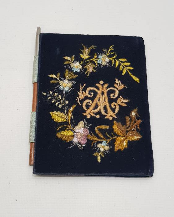 OSMANLI DÖNEMİ RUM İŞİ ÇOK NADİR İNİSİYALLİ NOT DEFTERİ KABI