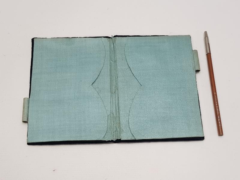 OSMANLI DÖNEMİ RUM İŞİ ÇOK NADİR İNİSİYALLİ NOT DEFTERİ KABI