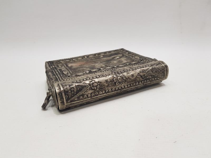 OSMANLI DÖNEMİ SÜLEYMAN MÜHÜRLÜ GÜMÜŞ KUR'AN KABI