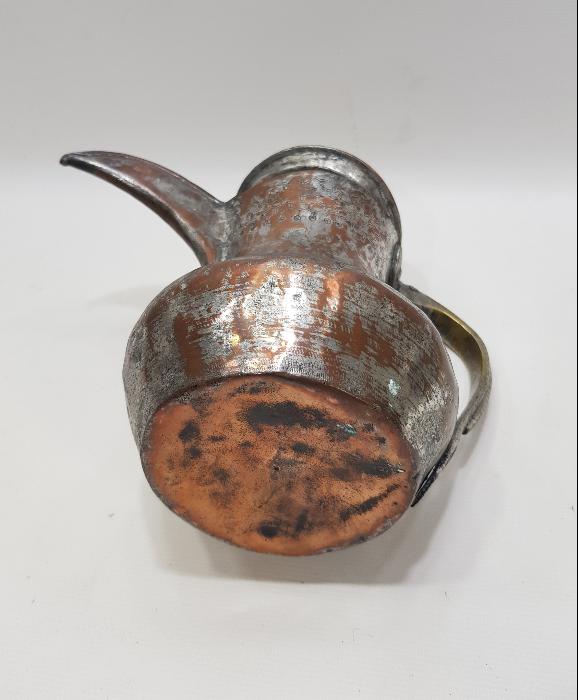 OSMANLI DÖNEMİ ÜZERİ SİKKE FORMLU BAKIR MIRRA