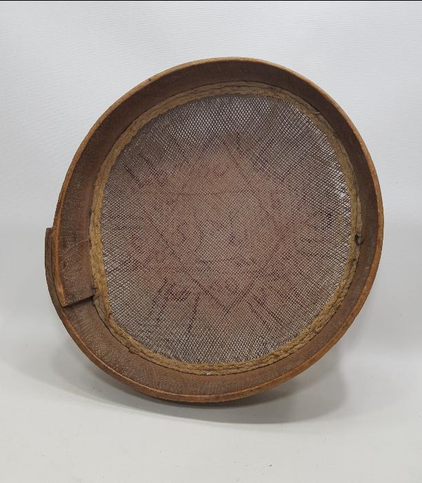 OSMANLI DÖNEMİ 1310 TARİHLİ ASHABI KEHF İSİMLERİ YAZILI TEKKE İŞİ ÇOK NADİR BEREKET KALBURU