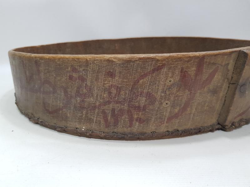 OSMANLI DÖNEMİ 1310 TARİHLİ ASHABI KEHF İSİMLERİ YAZILI TEKKE İŞİ ÇOK NADİR BEREKET KALBURU