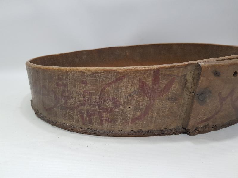 OSMANLI DÖNEMİ 1310 TARİHLİ ASHABI KEHF İSİMLERİ YAZILI TEKKE İŞİ ÇOK NADİR BEREKET KALBURU