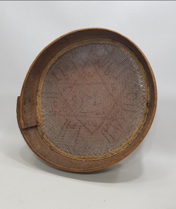 OSMANLI DÖNEMİ 1310 TARİHLİ ASHABI KEHF İSİMLERİ YAZILI TEKKE İŞİ ÇOK NADİR BEREKET KALBURU