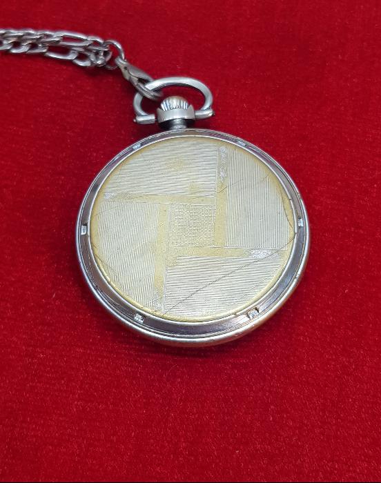 OSMANLI KADRANLI AY YILDIZLI CEP SAATİ 