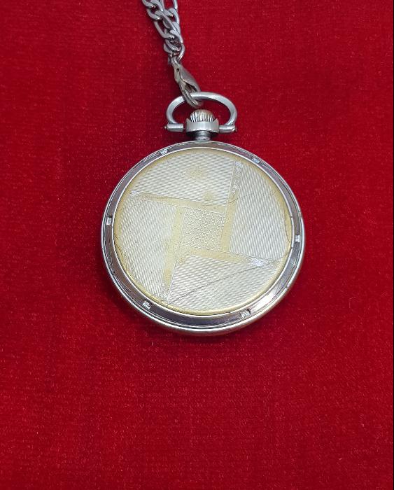 OSMANLI KADRANLI AY YILDIZLI CEP SAATİ 