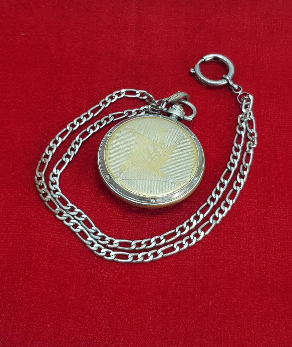 OSMANLI KADRANLI AY YILDIZLI CEP SAATİ 