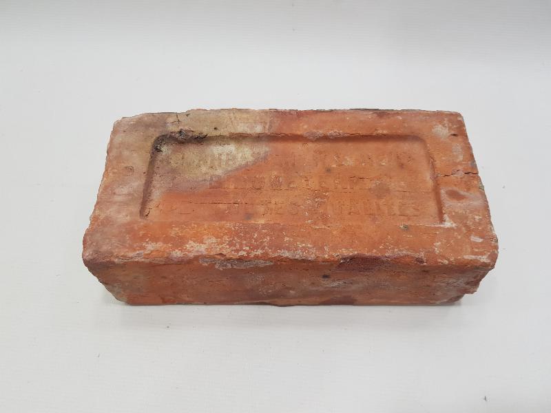 OSMANLICA, ERMENİCE VE FRANSIZCA YAZILI TUĞLA