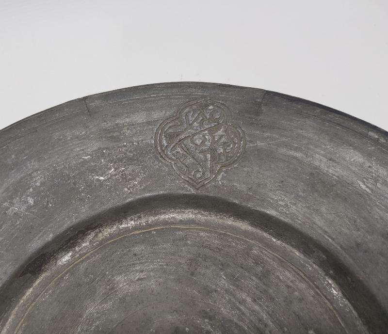 OSMANLICA YAZILI YENİÇERİ BAKIR TABAK