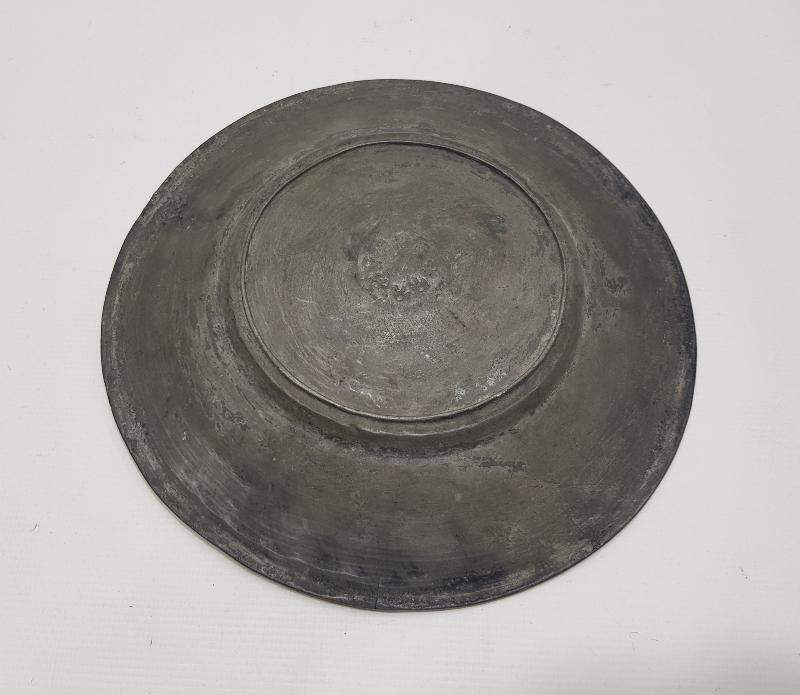 OSMANLICA YAZILI YENİÇERİ BAKIR TABAK