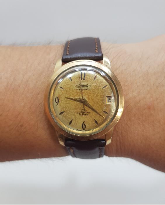 ULTRAMAR CAMBIOMATIC MARKA ÇOK NADİR OTOMATİK KOL SAATİ 