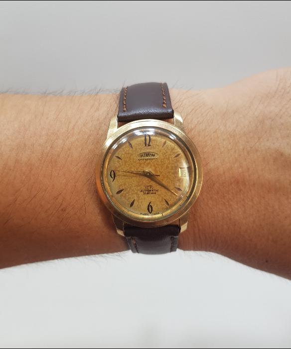 ULTRAMAR CAMBIOMATIC MARKA ÇOK NADİR OTOMATİK KOL SAATİ 