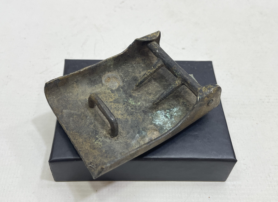 1. DÜNYA SAVAŞI DÖNEMİ ÜZERİNDE OSMANLICA ASAKİRİ ŞAHANE YAZILI KEMER TOKASI