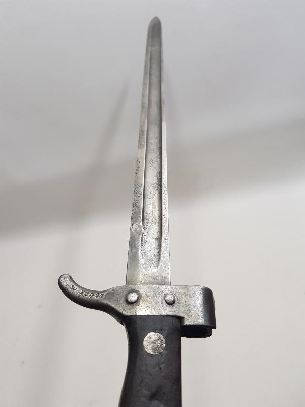 1. DÜNYA SAVAŞI SIRTI KAN OLUKLU ÇOK NADİR SÜNGÜ