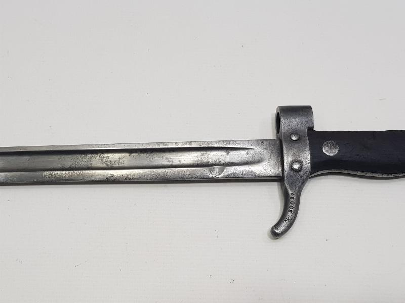 1. DÜNYA SAVAŞI SIRTI KAN OLUKLU ÇOK NADİR SÜNGÜ