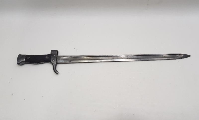 1. DÜNYA SAVAŞI SIRTI KAN OLUKLU ÇOK NADİR SÜNGÜ