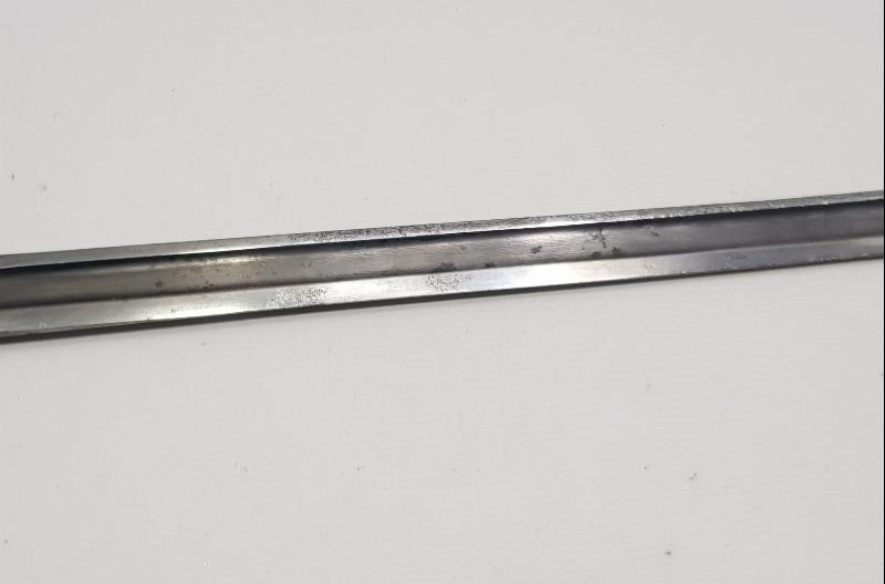 1. DÜNYA SAVAŞI SIRTI KAN OLUKLU ÇOK NADİR SÜNGÜ